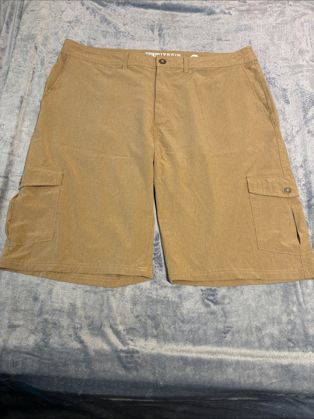 BKE Men's Cargo Shorts in Khaki Brown